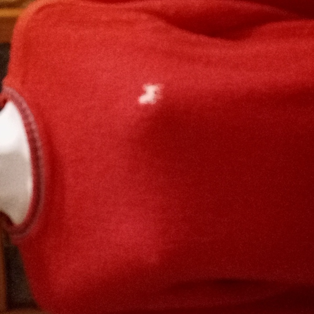 Vintage 90's, Red, Acrylic,Long Sleeved, Sweater